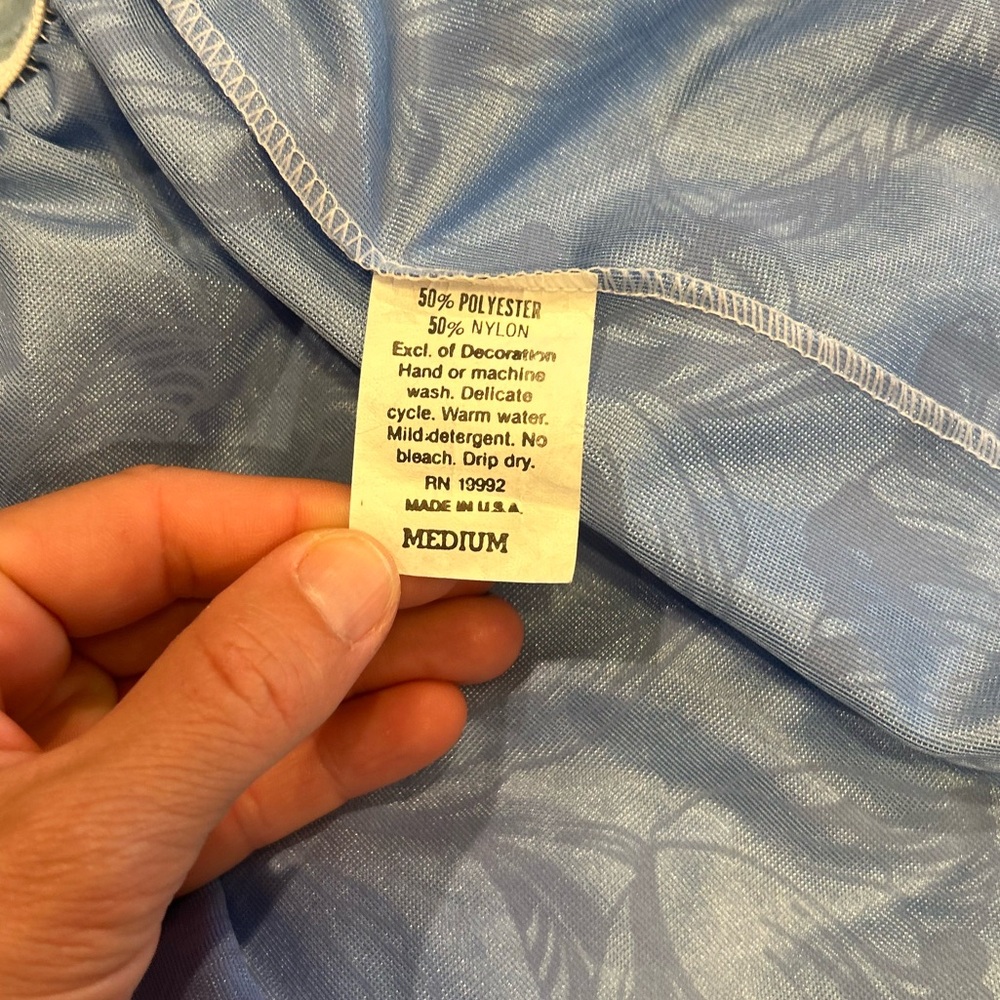 Vintage Blue Robe - Picture 10 of 12